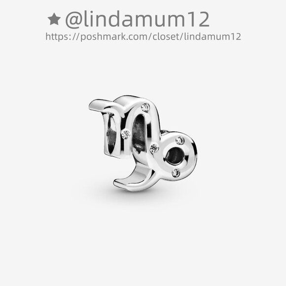 Pandora Sparkling Capricorn Zodiac Charm - Picture 1 of 4